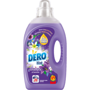 DERO 2in1 Lavanda Detergent 20 Spalari 1 L