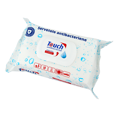 Touch Servetele Umede Antibacteriene 70 bucati