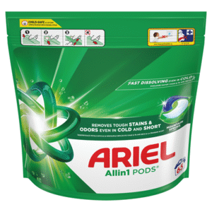 Ariel All in One Mountain Spring 65 Capsule Detergent Rufe