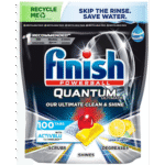 Finish Quantum Ultimate Detergent Capsule Masina de Spalat Vase Parfum Lamaie 100 bucati