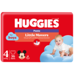 HUGGIES Chilotel Băieți Nr. 4 – 36 Scutece 9-14 Kg