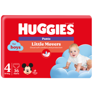 HUGGIES Chilotel Băieți Nr. 4 – 36 Scutece 9-14 Kg
