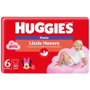 HUGGIES Chilotel Fetițe Nr. 6 – 30 Scutece 15-25 Kg