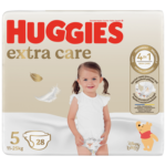 HUGGIES Extra Care Nr. 5 – 28 Scutece pentru Copii 11-25 Kg