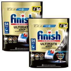 finish capsule 2x54 108 capsule pentru mașină de spălat