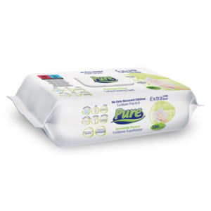 Șervețele umede pentru suprafețe – Pure Extra Clean Parfum Sapun Alb (100 buc)